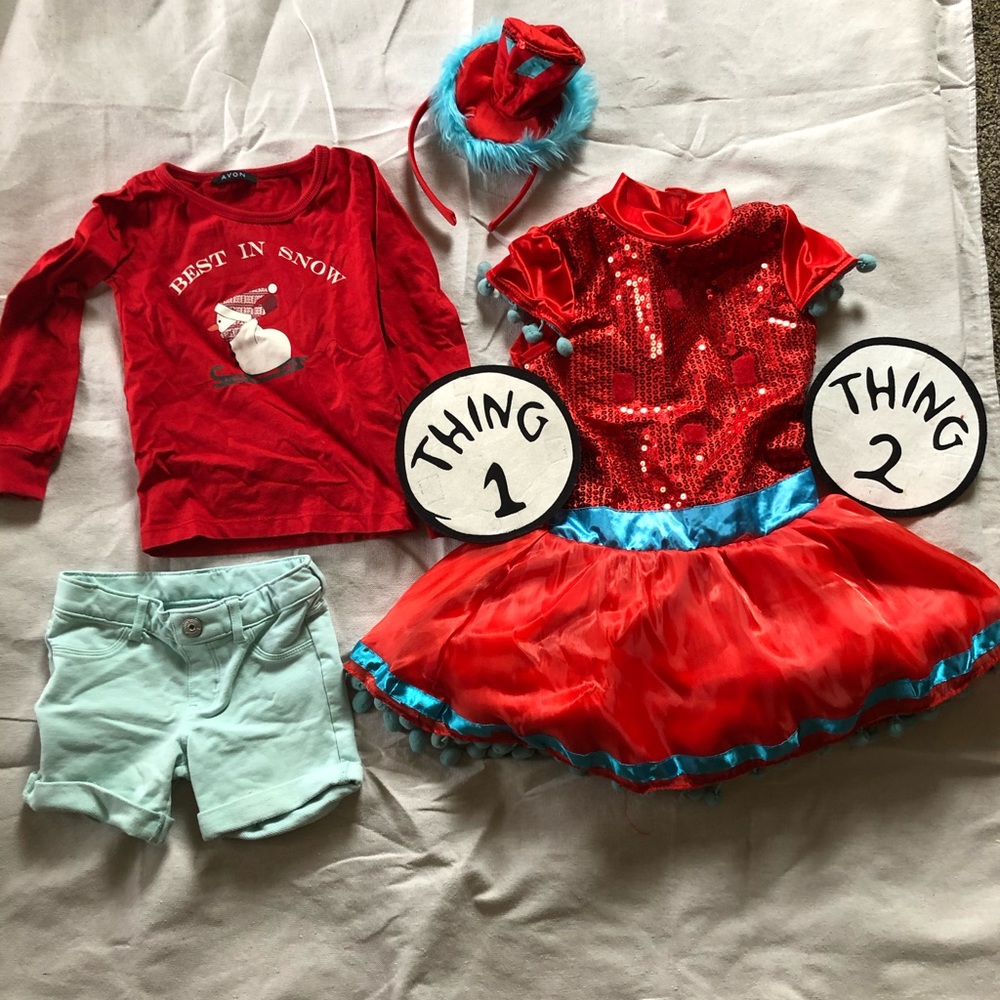 Dr. Seuss girls thing 1 costume